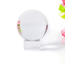 Load image into Gallery viewer, 60/70/80MM Photography Crystal Ball Ornament FengShui Globe Divination Quartz Magic Glass Ball Home Decor Sphere bola de cristal